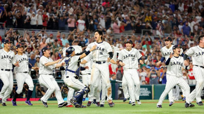 [WBC 리뷰] 일본, 디펜딩 챔피언 미국 발목을 잡고 'WBC 왕좌 차지'