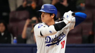 [MLB 리뷰] 오타니 2안타, LA 다저스가 먼저 웃었다