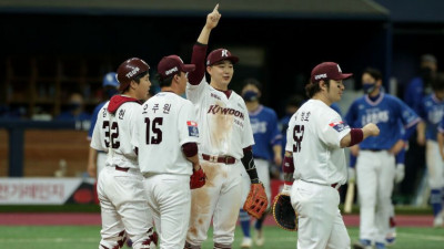 [KBO 뉴스] 3회에만 5득점! 시리즈 동률을 만든 키움 히어로즈