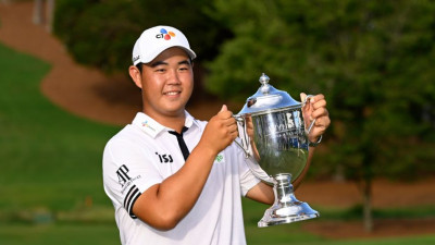 [윈덤챔피언십] ‘스무살’ 김주형, PGA 투어 첫 우승